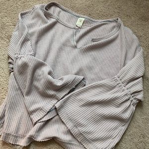 Free People mauve sweater